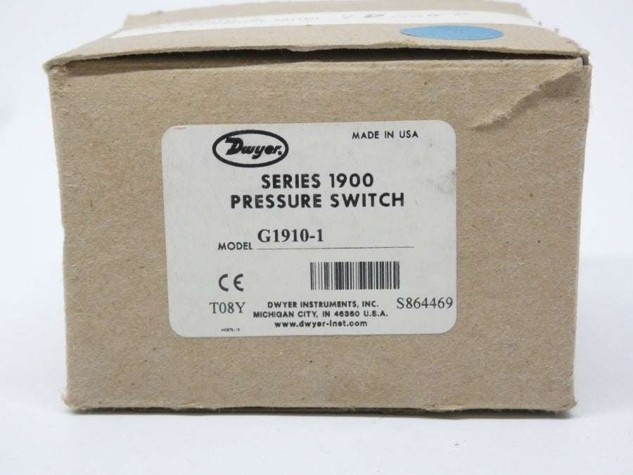 DWYER G1910-1 125VAC 1A 10PSI NSMP