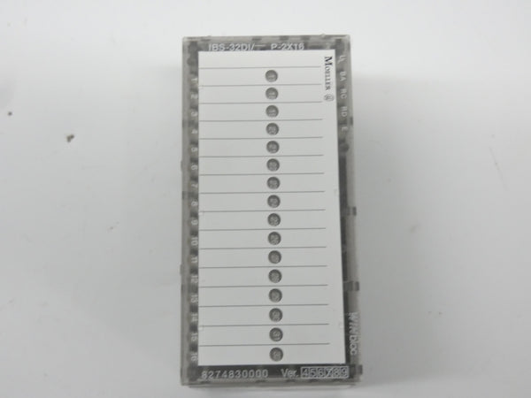 KLOCKNER MOELLER IBS-32DI/P-2X16 VER. 7 NSMP