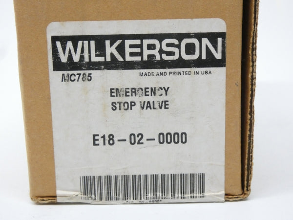 WILKERSON E18-02-0000 150PSI NSMP