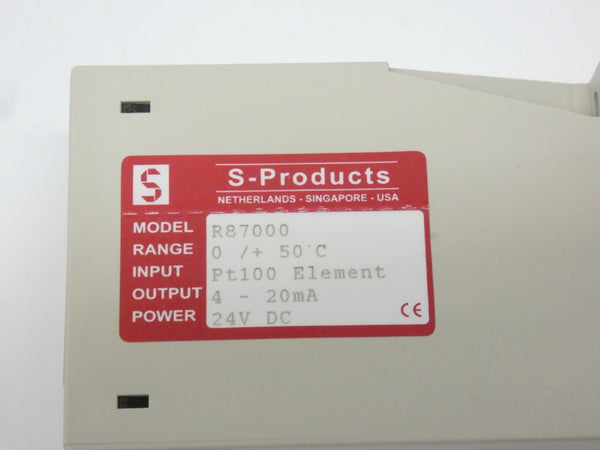 S-PRODUCTS R87000 24VDC NSMP