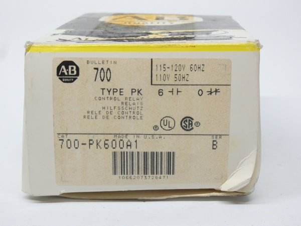 INDUSTRIAL SPARE PART 700-PK600A1 SER. B 110/115-120V 120A (BL/YL) NSMP