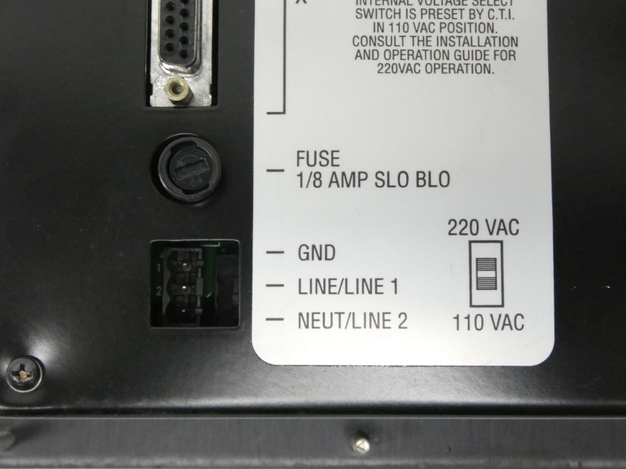 CTI 5251-TI5 502A-5251-TI5/2 REV.002 110/220VAC (AS PICTURED) UNMP