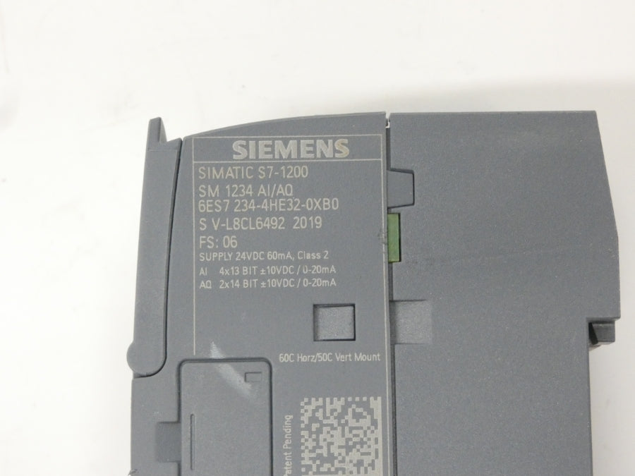 SIEMENS 6ES7234-4HE32-0XB0 10VDC NSNP