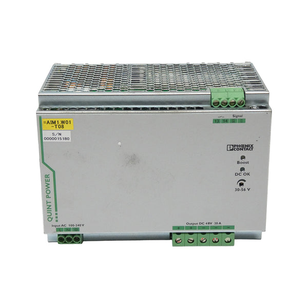 PHOENIX CONTACT QUINT-PS/1AC/48DC/20 2866695 100-240V 5.0-11.9A NSNP