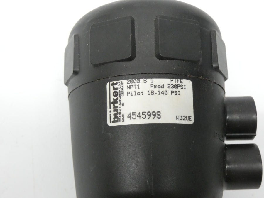 BURKERT 2000B1PTFE 454599S 16-140PSI NSNP