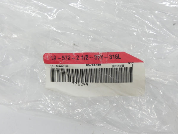 TRI-CLOVER 19-572-21/2-SFY-316L NSMP