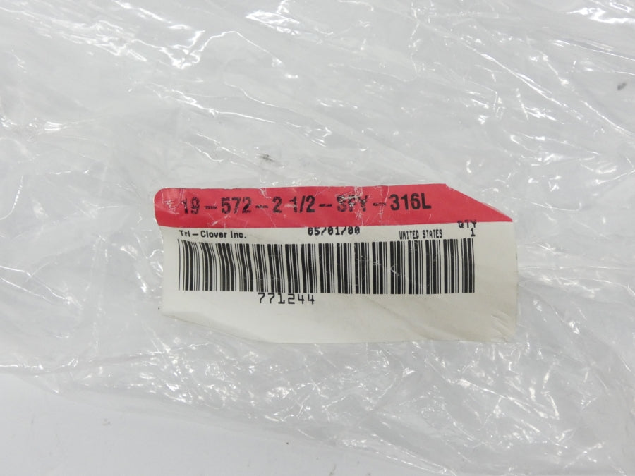 TRI-CLOVER 19-572-21/2-SFY-316L NSMP