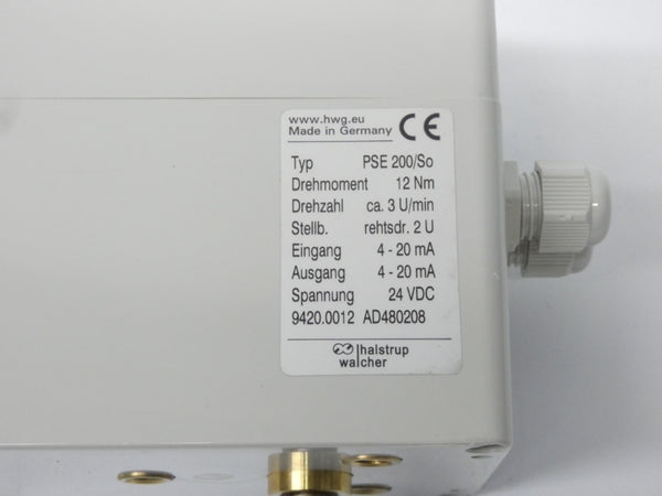 HALSTRUP WALCHER PSE200/SO 9420.0012 24VDC NSNP