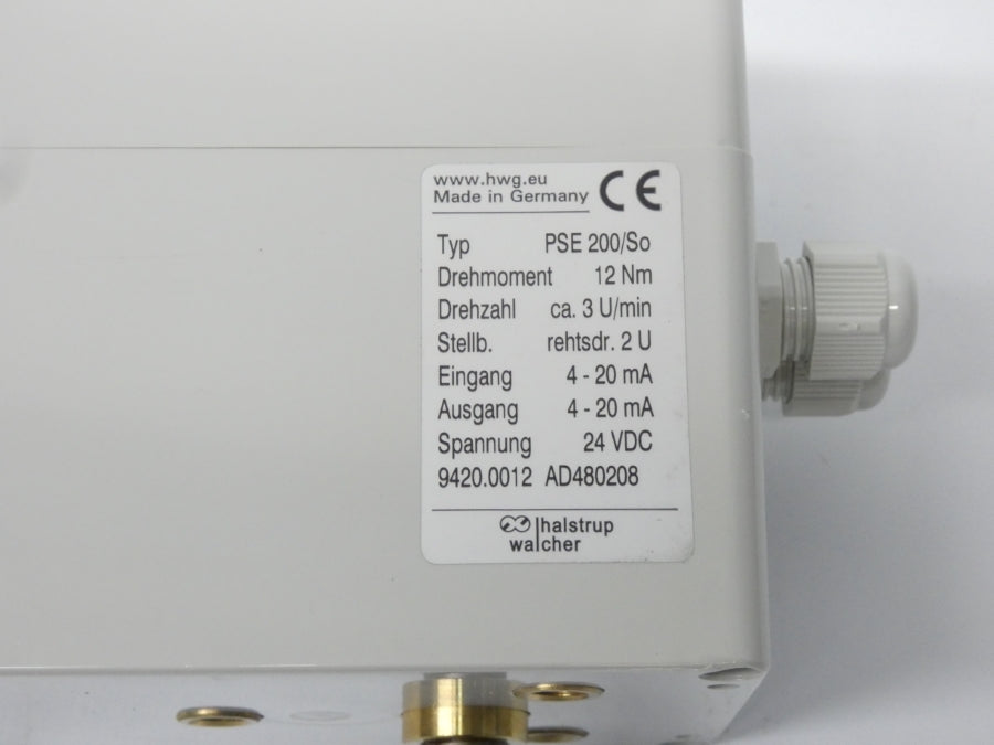 HALSTRUP WALCHER PSE200/SO 9420.0012 24VDC NSNP
