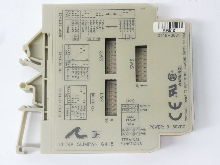 ACTION INSTRUMENTS G418-0001 9-30VDC NSNP