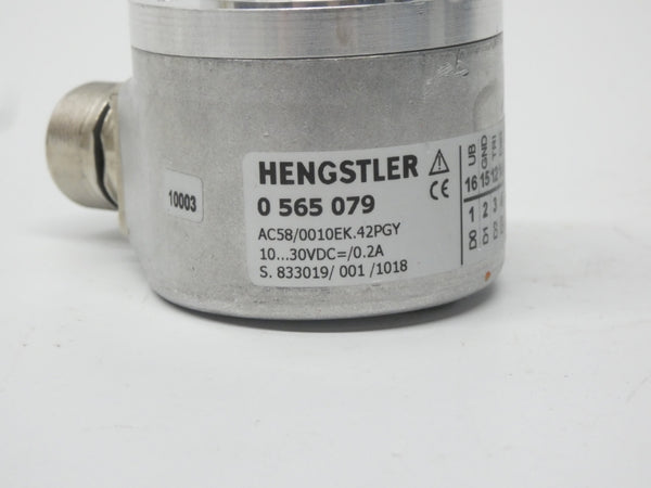 HENGSTLER AC58/0010EK.42PGY 0565079 10-30VDC 0.2A NSNP