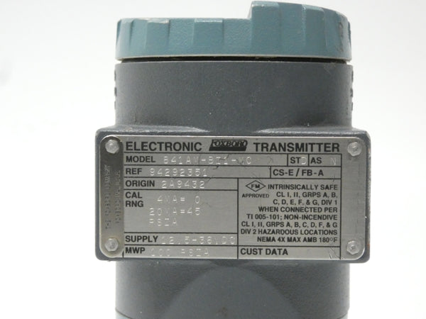 FOXBORO 841AM-BI1-MCSTDASN 94292351 12.5-36VDC 100PSI NSNP