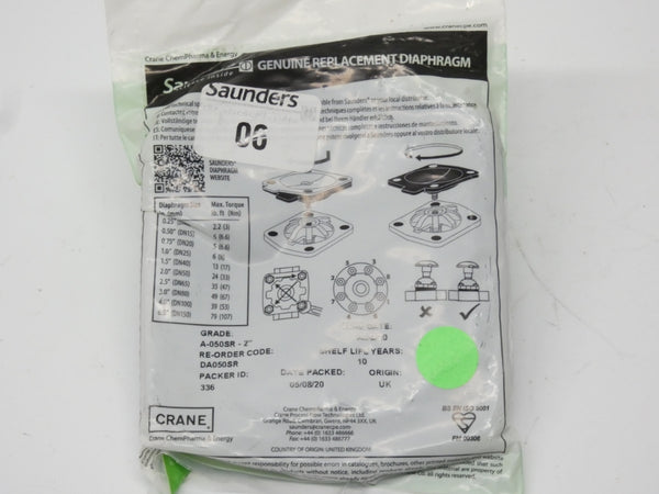 SAUNDERS A-050SR-2" DA050SR NSMP
