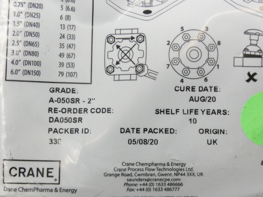 SAUNDERS A-050SR-2" DA050SR NSMP