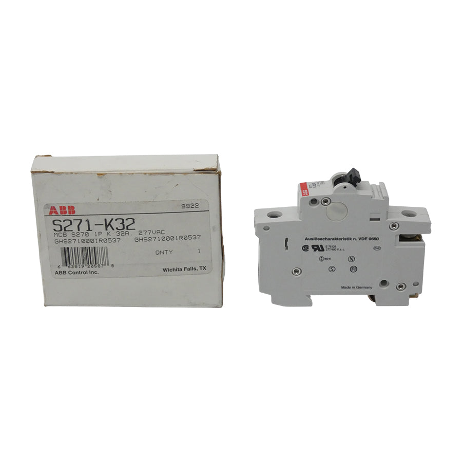 ABB S271-K32 277VAC 32A NSMP
