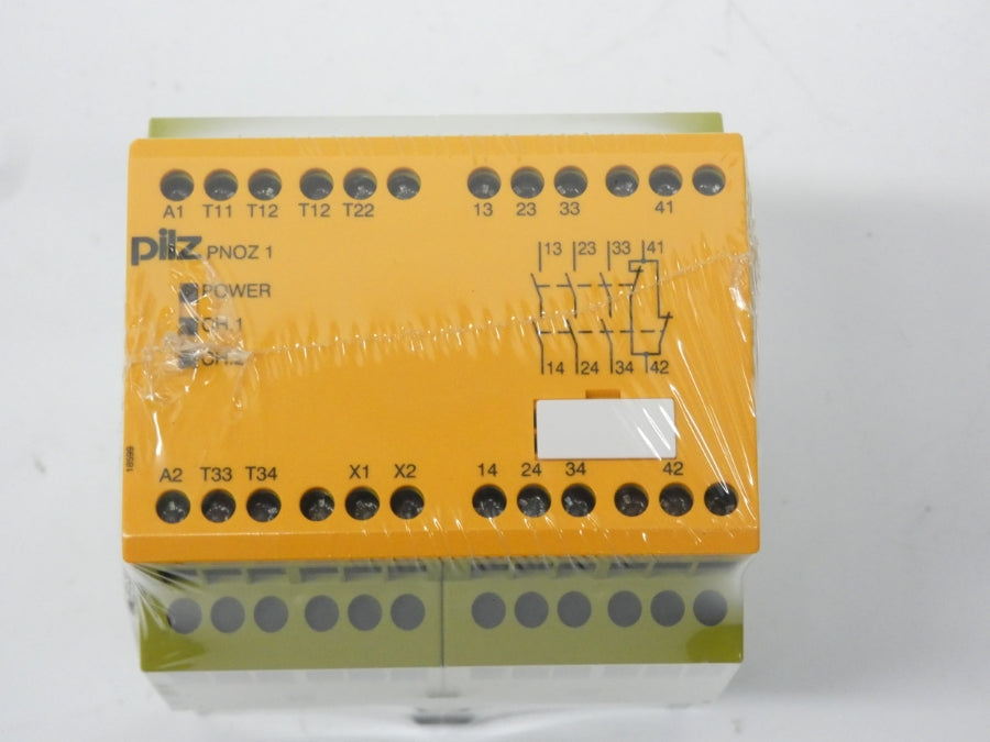 PILZ PNOZ124VDC3N/O1N/C 775695 240V 8A NSNP