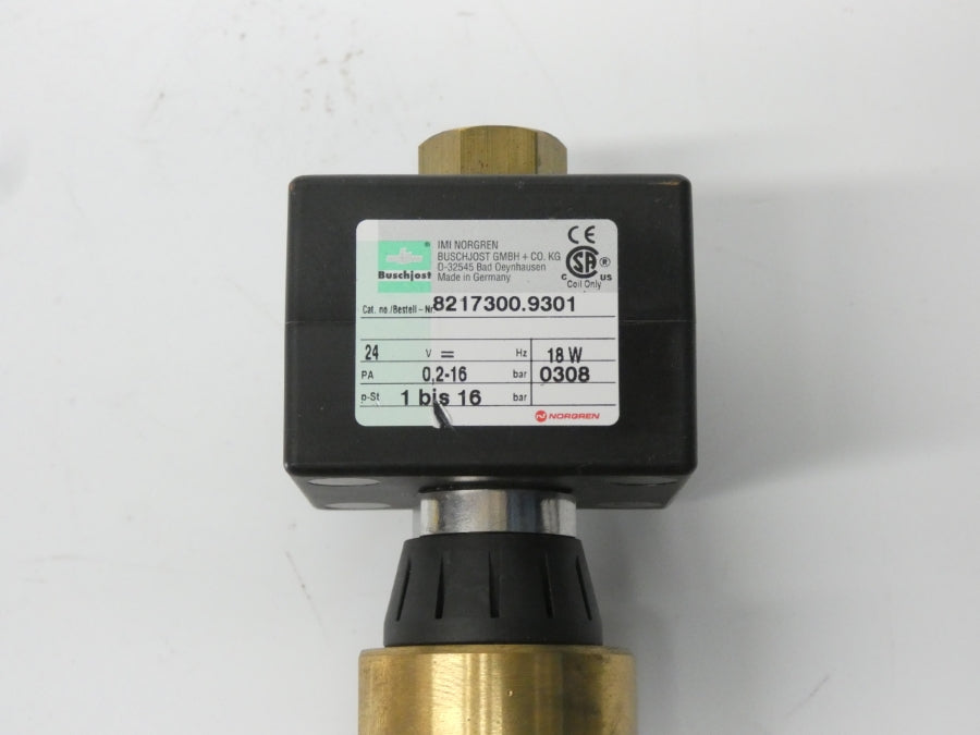 NORGREN 8217300.9301 24V 1" NSNP