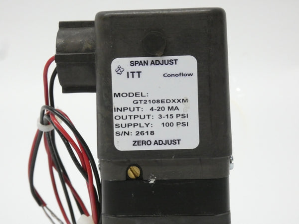 ITT GT2108EDXXM 3-15PSI NSNP