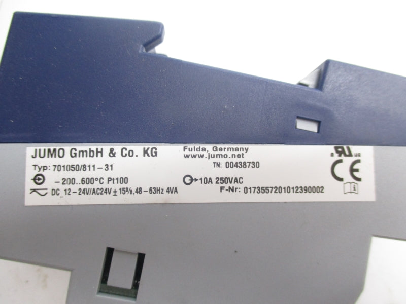 JUMO 701050/811-31 250VAC 10A NSMP