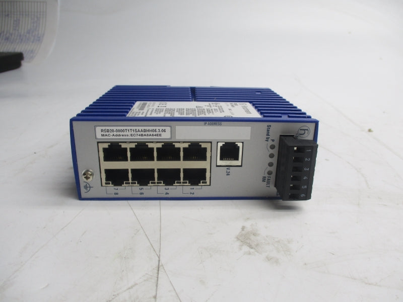HIRSCHMANN RSB20-0800T1T1SAABHH05.3.06 12-24V 0.3A NSMP