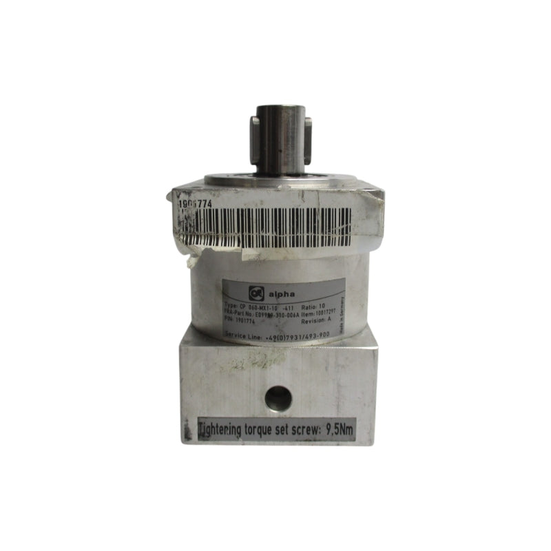 WITTENSTEIN CP060-MX1-10-411 REV. A NSNP
