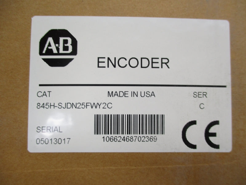 ALLEN BRADLEY 845H-SJDN25FWY2C SER. C 8-24V NSMP
