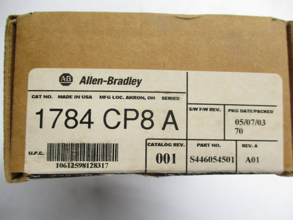 ALLEN BRADLEY 1784-CP8 SER.A REV.001 NSMP