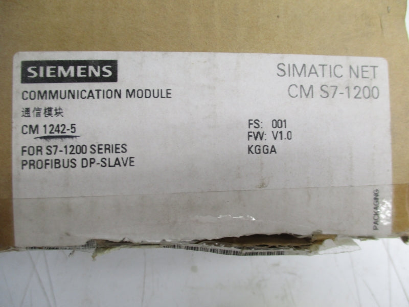 SIEMENS 6GK7242-5DX30-0XE0 F/W V10 NSMP