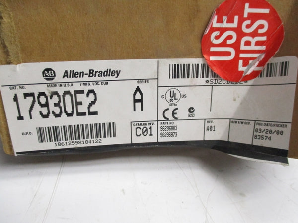 ALLEN BRADLEY 1793-OE2 SER. A REV. A01 24VDC NSMP