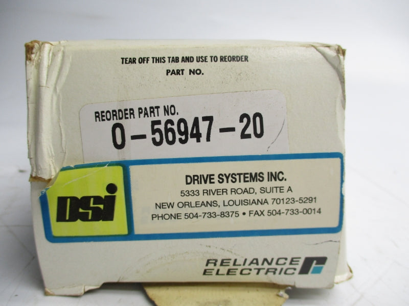 RELIANCE ELECTRIC 0-56947-20 NSMP