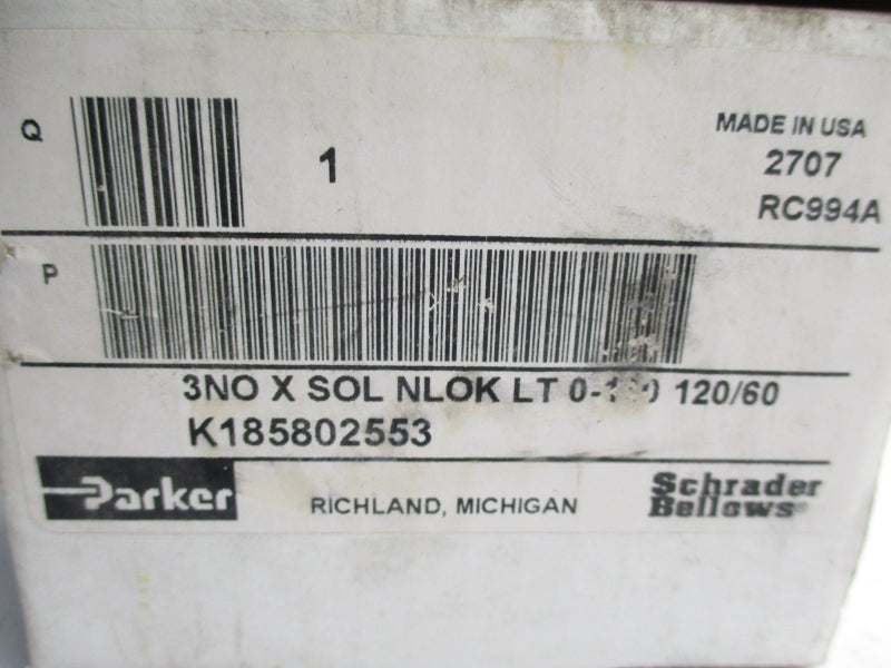 PARKER K185802553 120VAC NSMP