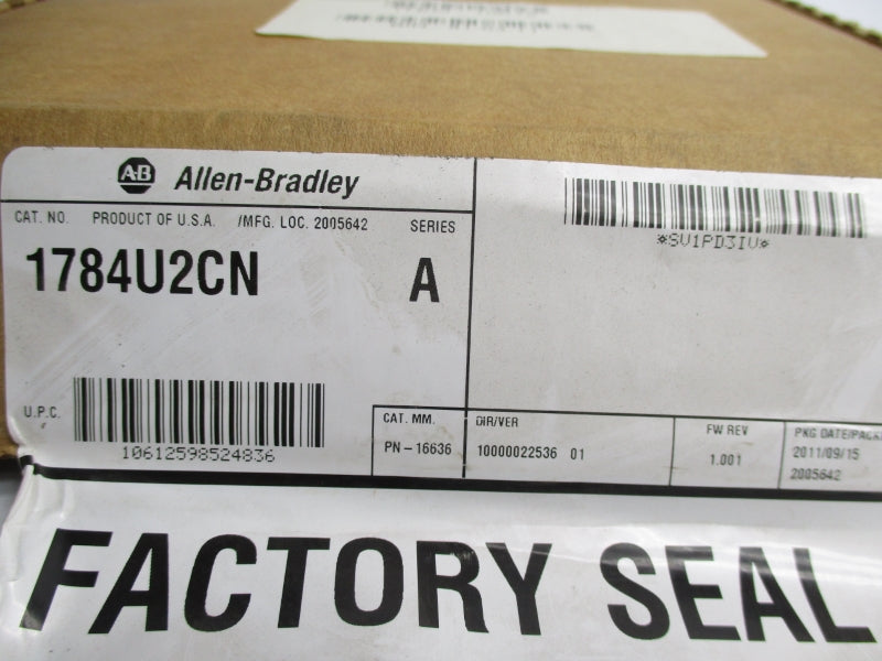 ALLEN BRADLEY 1784-U2CN SER. A F/W 1.001 NSMP