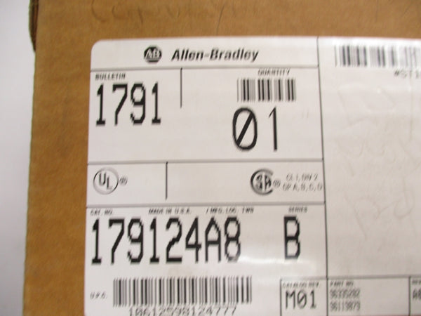 ALLEN BRADLEY 1791-24AB SER. B REV. M01 132VAC NSMP