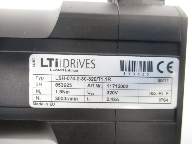 LTI DRIVES LSH-074-2-30-320/T1,1R 320V 2.43A NSMP