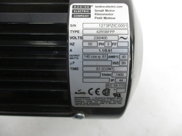 BODINE ELECTRIC 42R5BFPP 230/400V NSNP