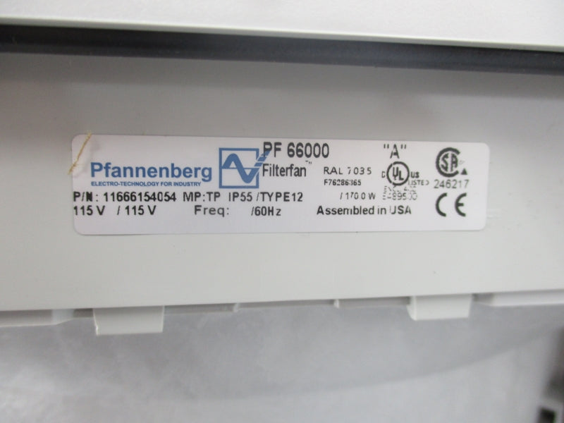 PFANNENBERG 11666154054 115V NSMP