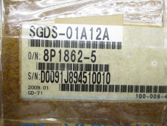 YASKAWA SGDS-01A12A 200-230V 4.7A NSMP