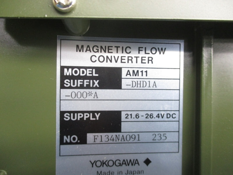 YOKOGAWA AM11-DHD1A-000A 21.6-26.4VDC NSNP