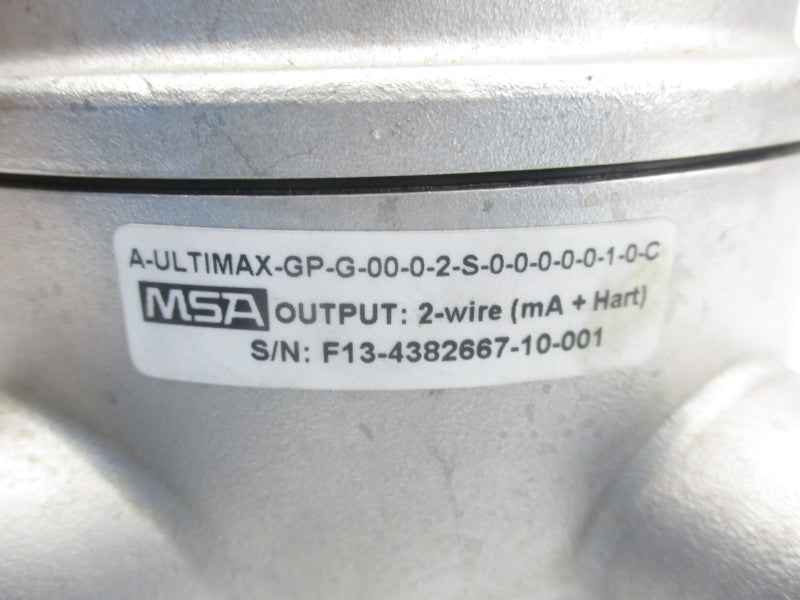 MSA A-ULTIMAX-GP-G-00-0-2-S-0-0-0-0-0-1-0-C (AS PICTURED) NSMP