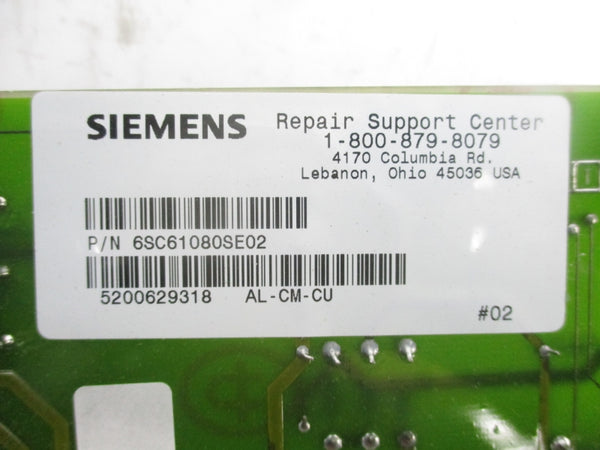 SIEMENS 6SC61080SE02 NSNP