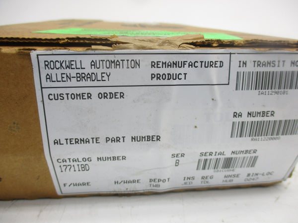 ALLEN BRADLEY 1771-IBD SER. B REMAN