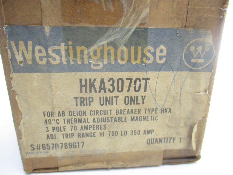 WESTINGHOUSE HKA3070T 70A NSMP