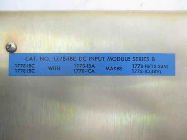 ALLEN BRADLEY 1778-IBC SER. B 12-24/48V NSNP