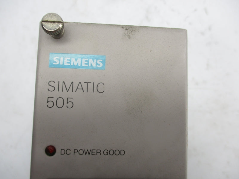 SIEMENS 505 110/220VAC 3A UNMP