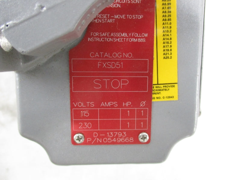 KILLARK FXSD51 230V NSMP