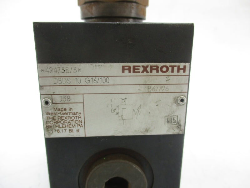 REXROTH DBDS 10 G16/100 NSNP