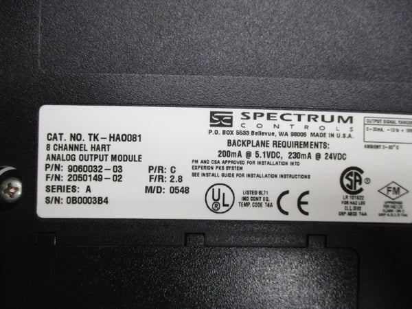 HONEYWELL TK-HA0081 SER. A 24VDC UNMP