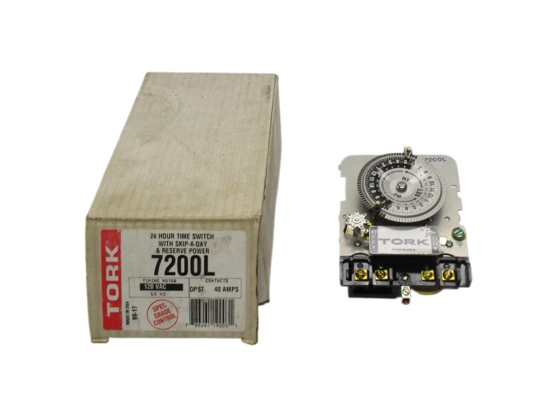 TORK 7200L 120VAC 40A (AS IS) NSMP