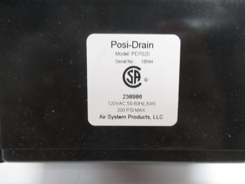 ASP PD7020  120V 200PSI NSMP