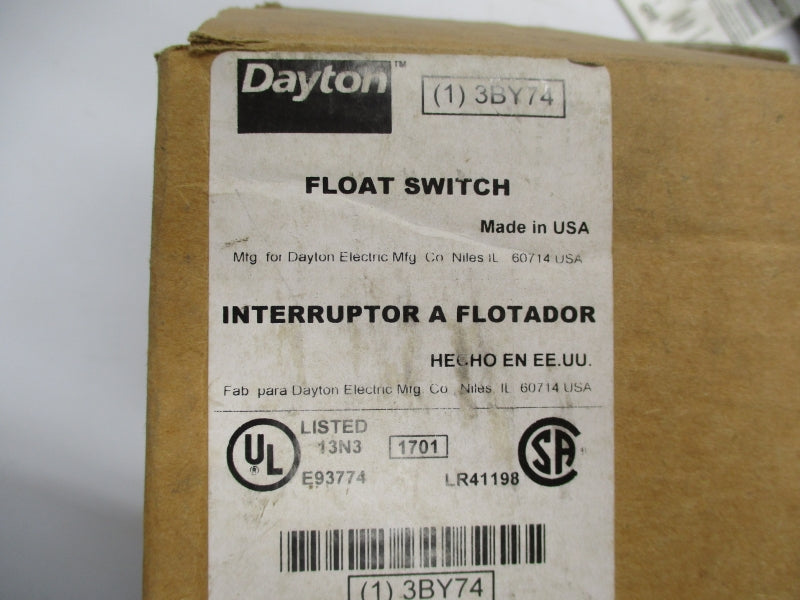 DAYTON 3BY74 230V 10A NSMP